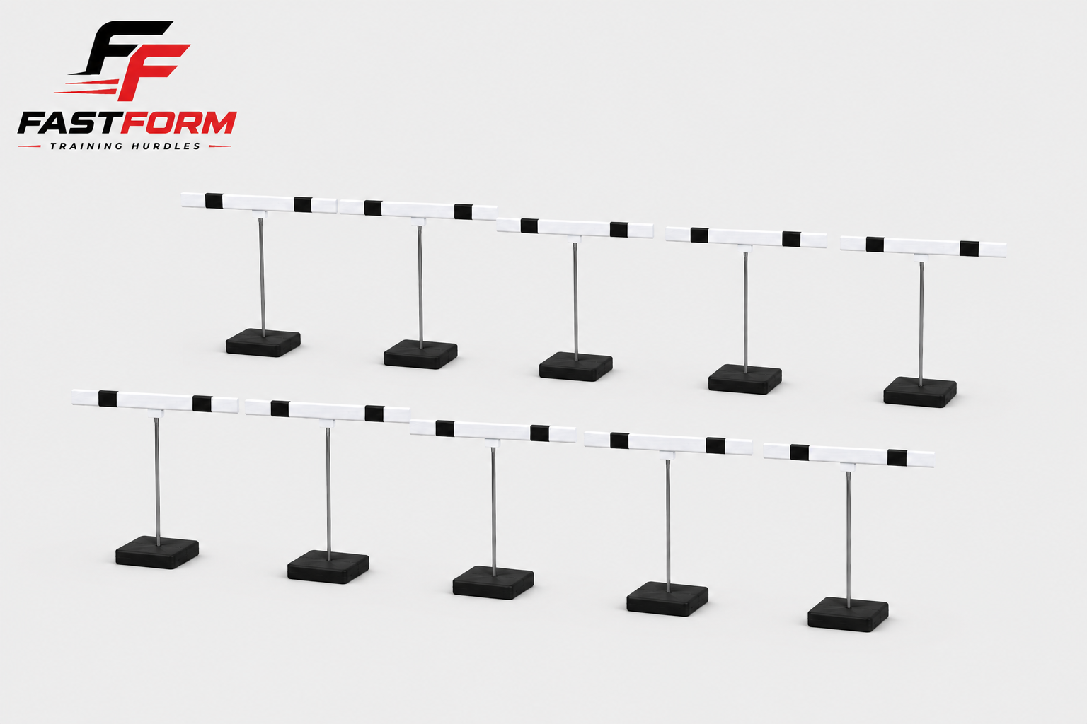 FastForm Adjustable Training Hurdle (10-Pack)